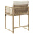Garden Chairs with Cushions 4 pcs Beige Poly Rattan