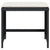 Garden Stools with Cushions 4 pcs Black 41x41x36 cm Poly Rattan