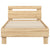 Bed Frame without Mattress with Headboard Sonoma Oak 90x190 cm