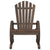 Garden Adirondack Chair Solid Wood Fir