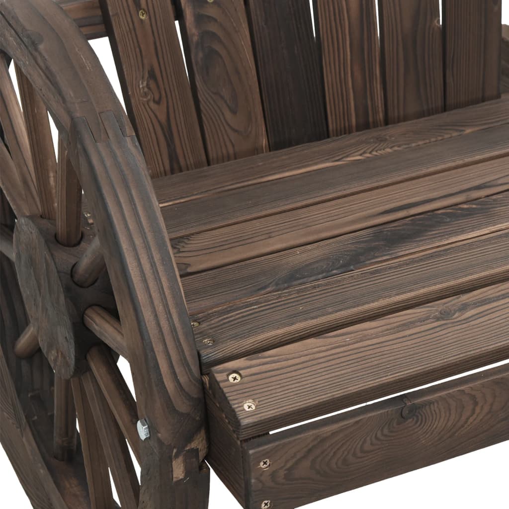 Garden Adirondack Chair Solid Wood Fir