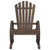 Garden Adirondack Chairs 2 pcs Solid Wood Fir