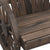 Garden Adirondack Chair 2-Seater Solid Wood Fir