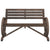 Garden Bench 2-Seater Solid Wood Fir