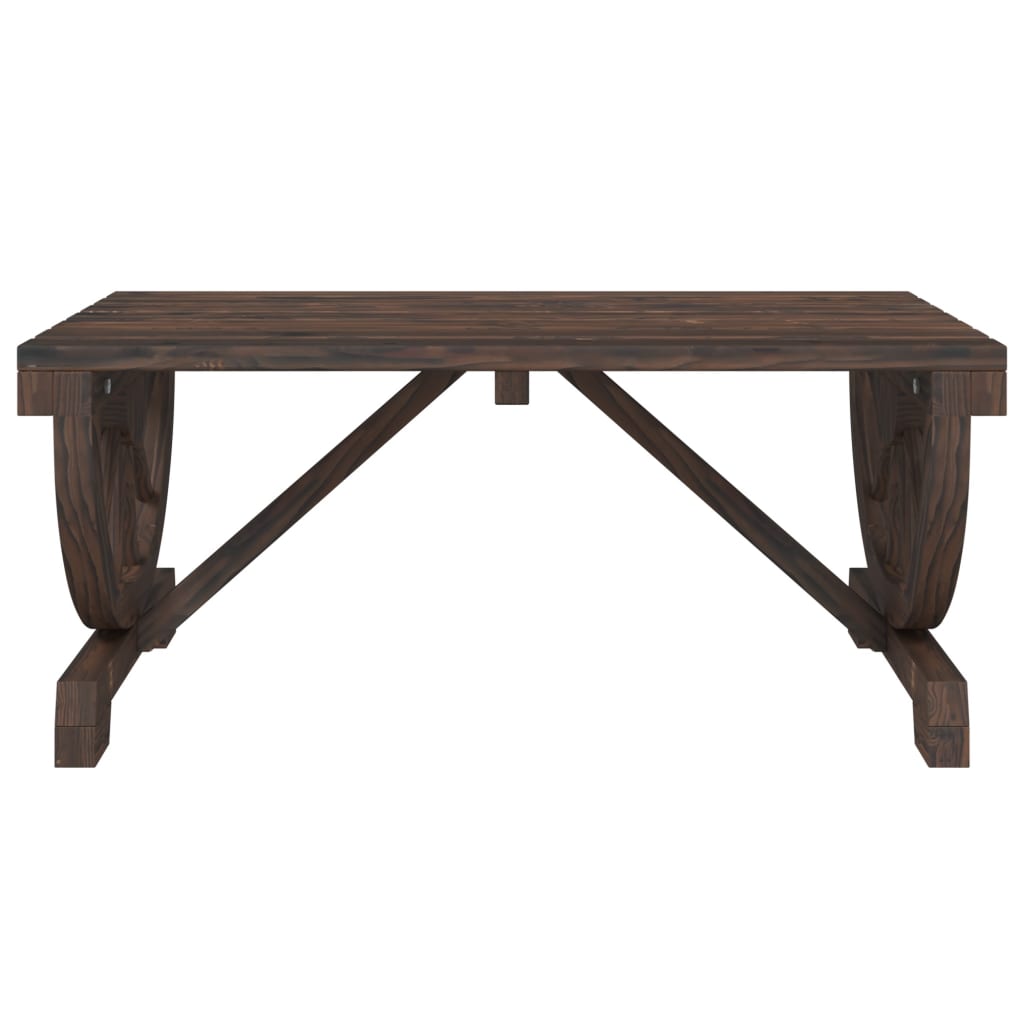 Garden Coffee Table 90x50x40 cm Solid Wood Fir