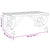 Garden Coffee Table 90x50x40 cm Solid Wood Fir