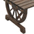 Garden Footstool 40x36.5x38.5 cm Solid Wood Fir