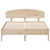 Bed Frame without Mattress 135x190 cm Solid Wood Pine