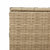 Garden Storage Box Mix Beige 984L Poly Rattan