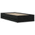 Bed Frame with Drawers without Mattress Black 90x190 cm