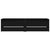 Bed Frame with Drawers without Mattress Black 90x190 cm