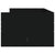 Bed Frame with Drawers without Mattress Black 90x190 cm