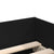 Bed Frame with Drawers without Mattress Black 90x190 cm