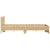 Bed Frame without Mattress Sonoma Oak 135x190 cm