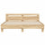 Bed Frame with LED without Mattress Sonoma Oak 183x203 cm King