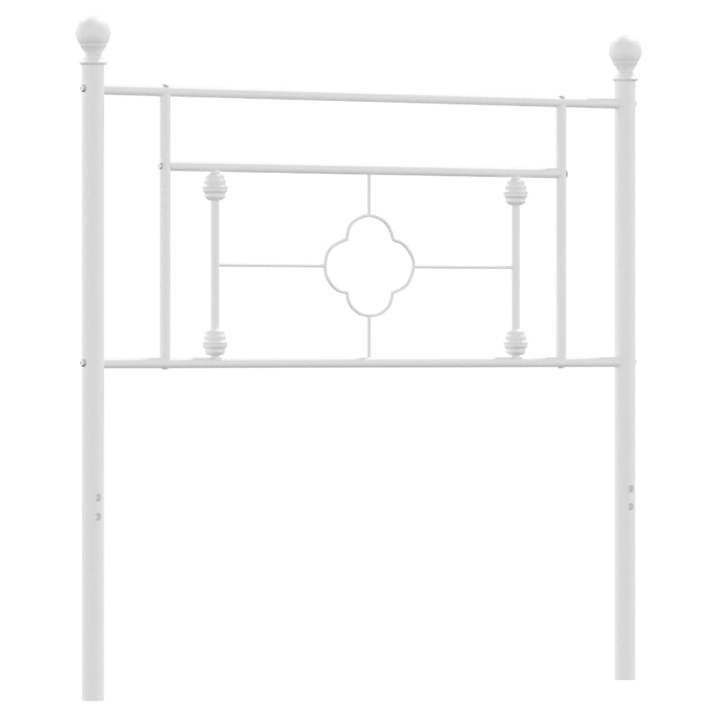 Metal Replace Headboard White 90 cm