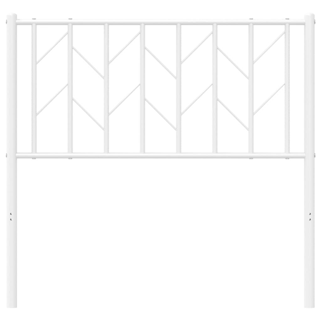 Metal Replace Headboard White 90 cm