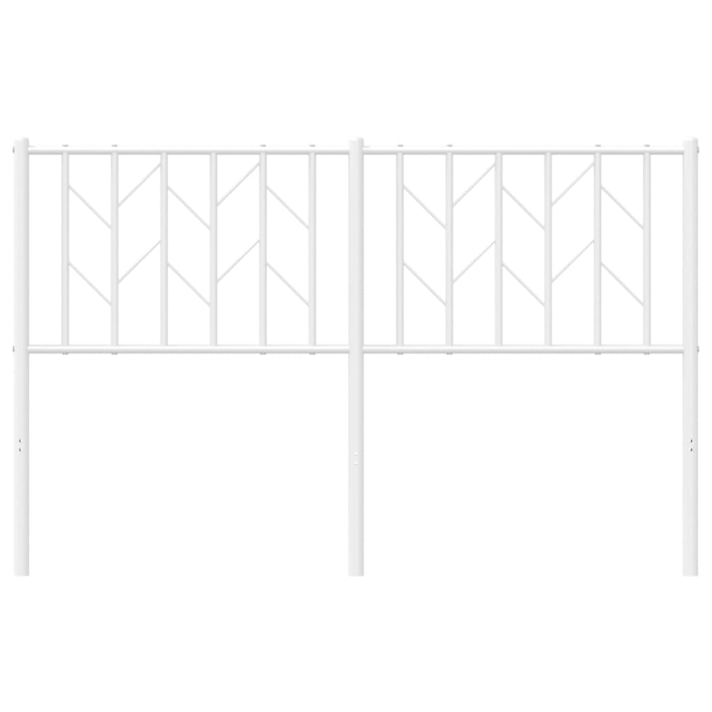 Metal Replace Headboard White 135 cm