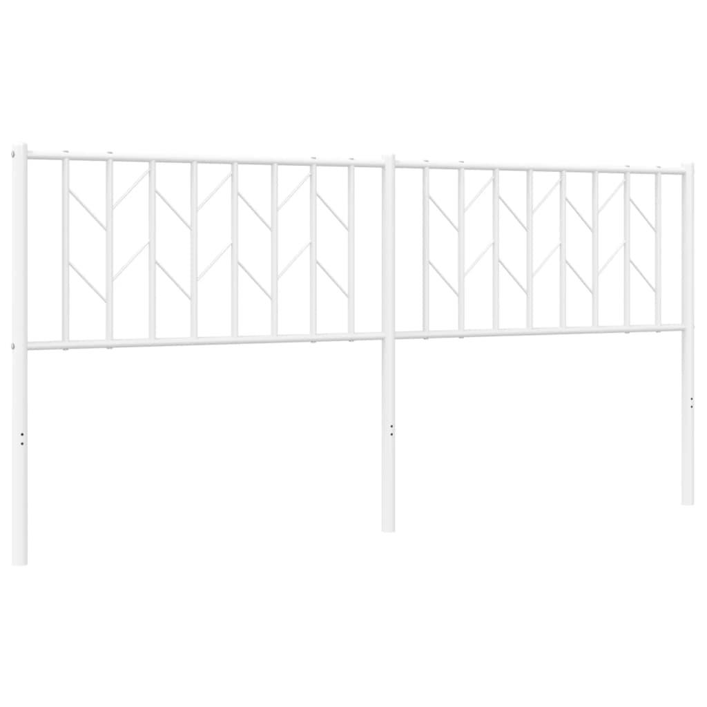 Metal Replace Headboard White 180 cm