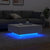 Coffee Table with LED Lights White 80x80x31 cm