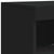 Sideboard with LED Lights Black 41x37x100 cm