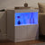 Sideboard with LED Lights White 60x37x67 cm