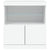 Sideboard with LED Lights White 60x37x67 cm