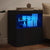 Sideboard with LED Lights Black 60x37x67 cm