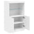 Sideboard with LED Lights White 60.5x37x100 cm