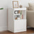 Sideboard with LED Lights White 41x37x67 cm