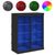 Sideboard with LED Lights Black 81x37x100 cm