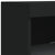 Sideboard with LED Lights Black 41x37x100 cm