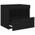 Bedside Cabinets with LED Lights 2 pcs Black 50x40x45 cm