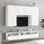 TV Wall Cabinet White 80x30x30 cm Engineered Wood