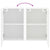 TV Wall Cabinets 2 pcs White 40.5x30x60 cm Engineered Wood