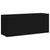 TV Cabinet Wall-mounted Black 100x30x41 cm