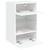 TV Wall Cabinets with LED Lights 2 pcs White 40x30x60.5 cm