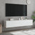 TV Wall Cabinets with LED Lights 2 pcs White 80x35x31 cm