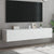 TV Wall Cabinets with LED Lights 2 pcs White 80x35x31 cm