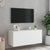 TV Wall Cabinet with LED Lights White 100x35x41 cm