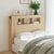 LED Headboard Sonoma Oak 120 cm Engineered Wood