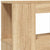 LED Headboard Sonoma Oak 180 cm Engineered Wood