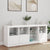 Sideboard with LED Lights White 164x37x67 cm