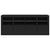 Sideboard with LED Lights Black 163x37x67 cm