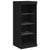 Sideboard with LED Lights Black 162x37x100 cm