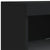 Sideboard with LED Lights Black 162x37x100 cm