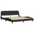 Bed Frame "Dover" Black 180x200 cm King Velvet
