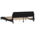 Bed Frame "Dover" Black 180x200 cm King Velvet