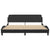 Bed Frame "Dover" Black 180x200 cm King Faux Leather