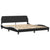 Bed Frame "Dover" Black&White 180x200 cm King Faux Leather